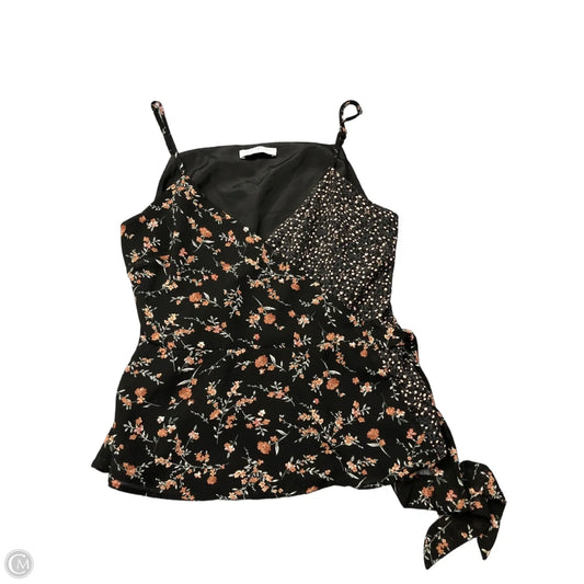 Blouse Sleeveless By Paper Crane In Floral Print, Size: M