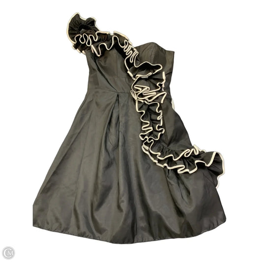 Dress Party Short By Clothes Mentor In Black, Size: 8