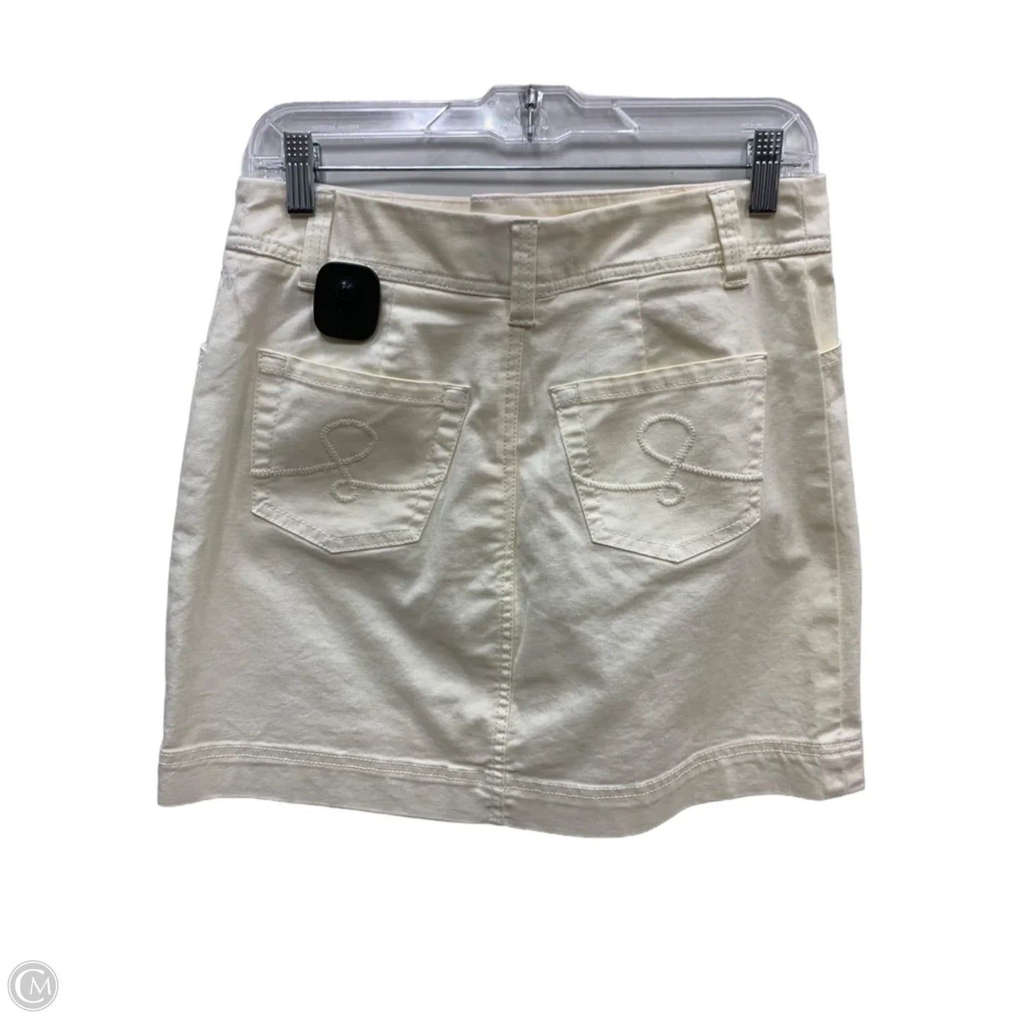 Skirt Designer By Lilly Pulitzer In Cream, Size: 4