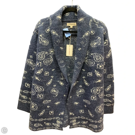 Cardigan By Lucky Brand In Navy, Size: S