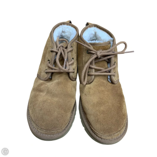 Boots Designer By Ugg In Brown, Size: 8