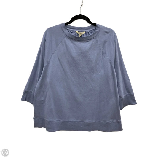 Sweater Short Sleeve By Matilda Jane In Blue, Size: Xl