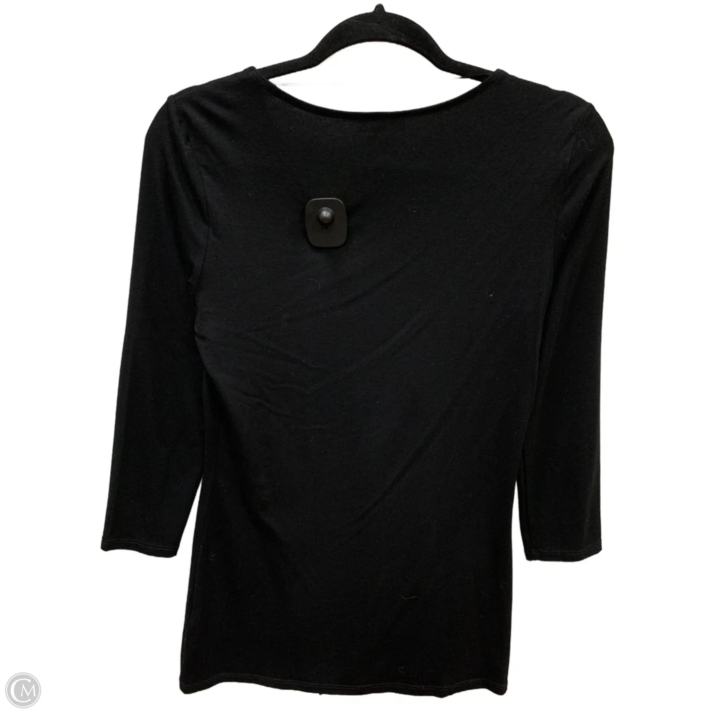 Top Long Sleeve By Vince Camuto In Black, Size: S
