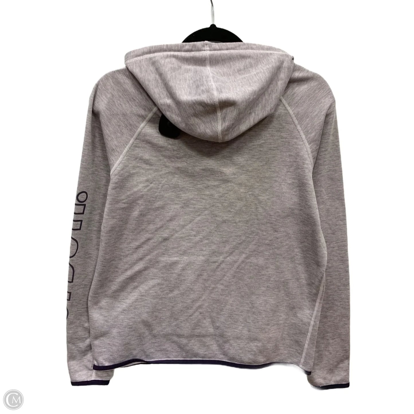Athletic Sweatshirt Hoodie By Nike In Purple, Size: M