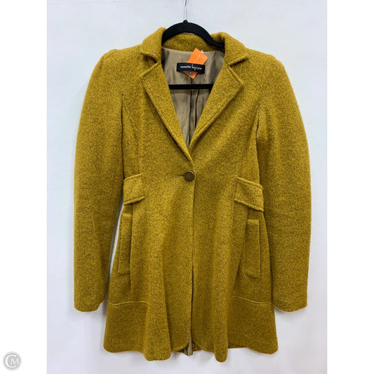 Coat Wool By Nanette By Nanette Lepore In Gold, Size: 2