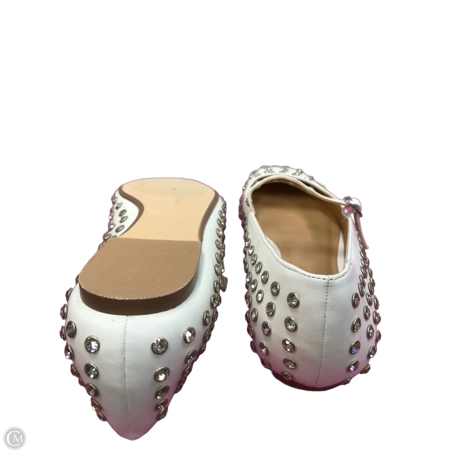 Shoes Flats By Jf In Yellow, Size: 7.5