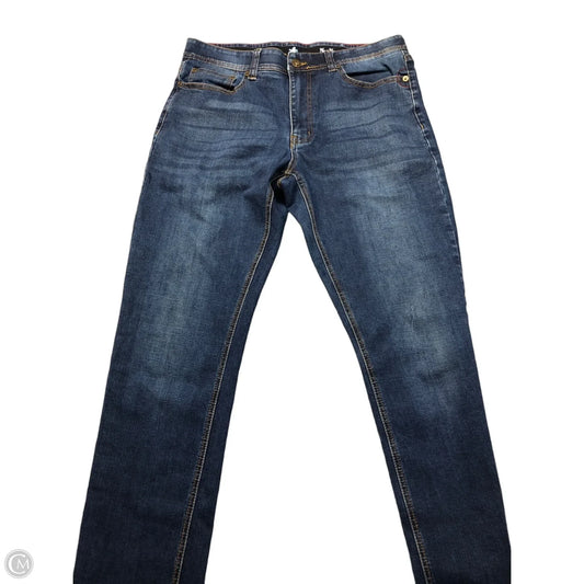 Jeans Straight By Clothes Mentor In Blue Denim, Size: 3x