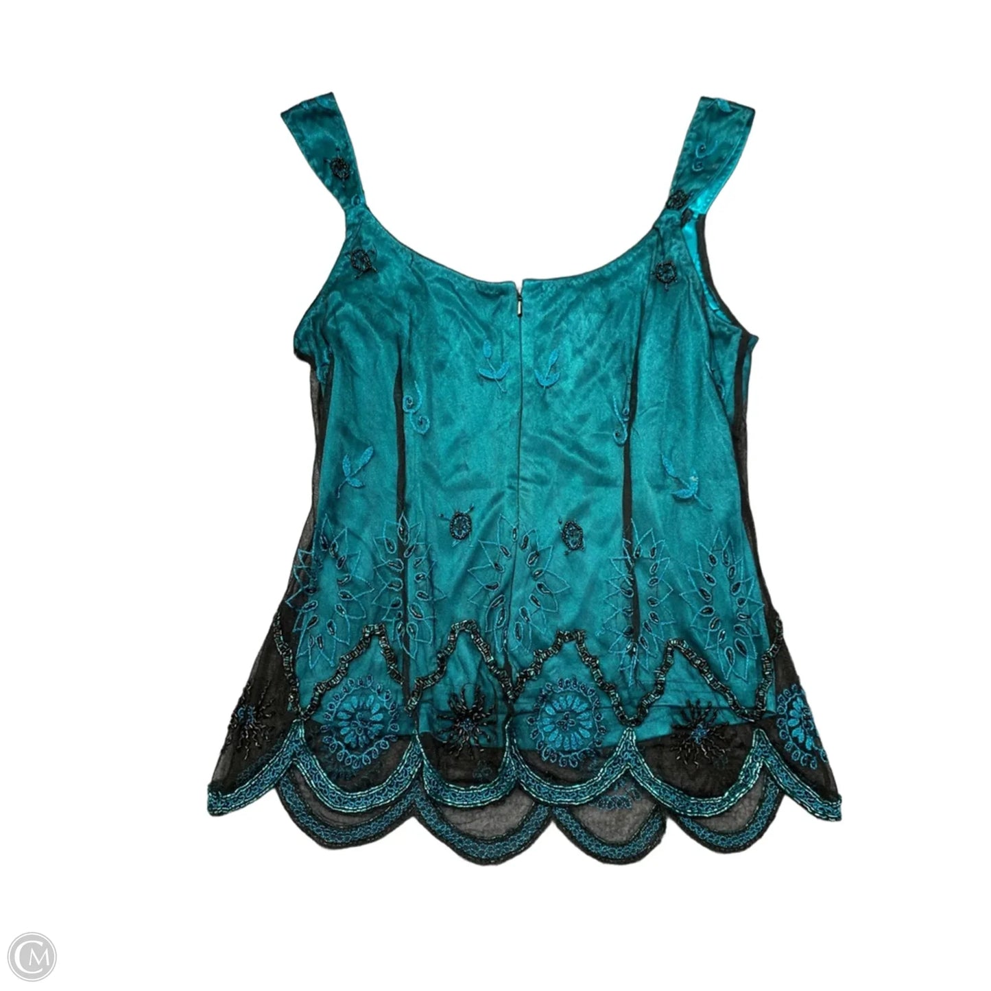 Tank Top By Marina In Teal, Size: M