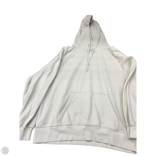 Sweatshirt Hoodie By H&m In Tan, Size: M