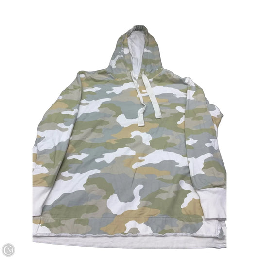 Sweatshirt Hoodie By Aerie In Camouflage Print, Size: M