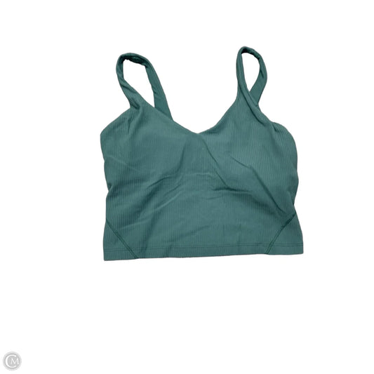 Athletic Tank Top By Lululemon In Green, Size: S