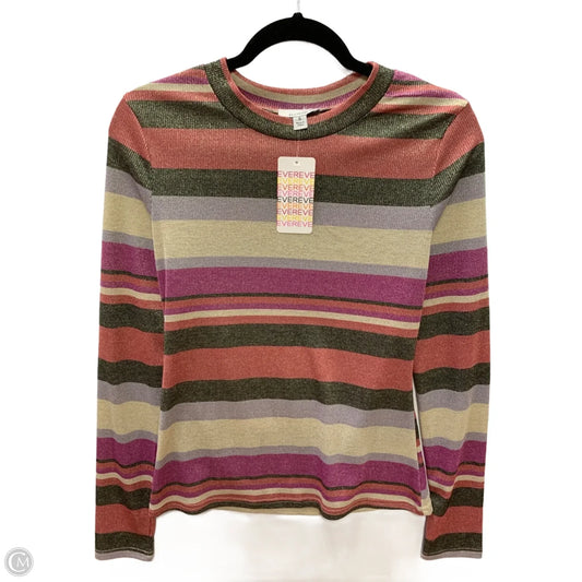 Top Long Sleeve By Allison Joy In Multi-colored, Size: S