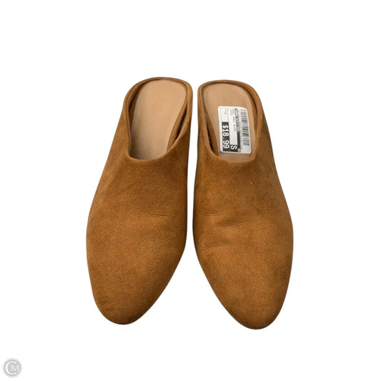 Shoes Heels Block By Urban Outfitters In Orange, Size: 9