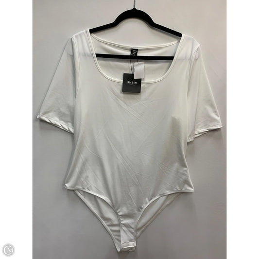 Bodysuit By Shein In White, Size: 2x