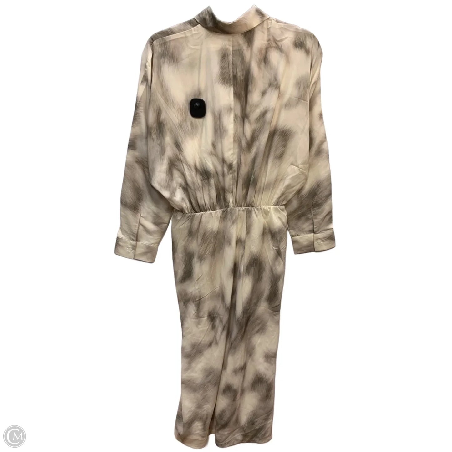 Dress Casual Maxi By Express In Tan, Size: S