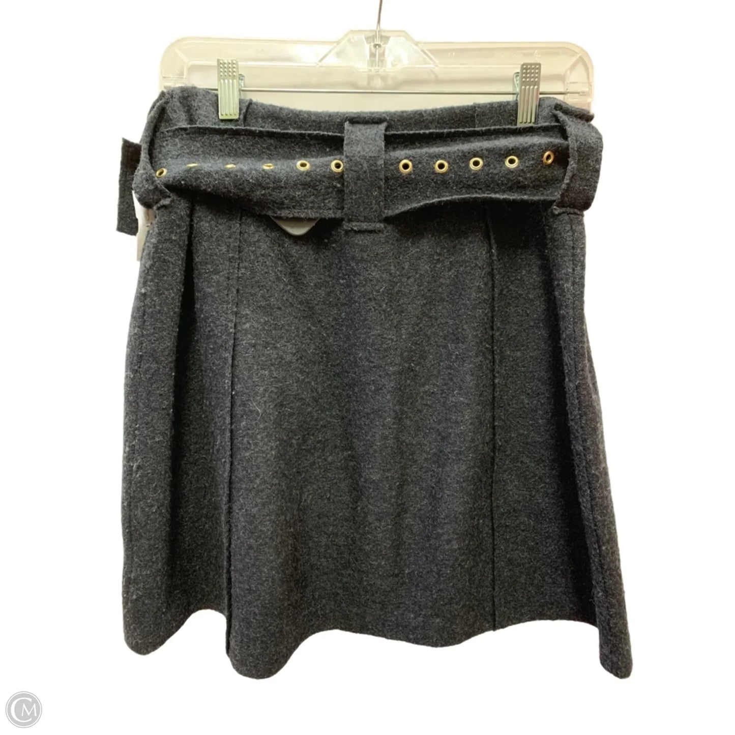 Skirt Mini & Short By Clothes Mentor In Grey, Size: S