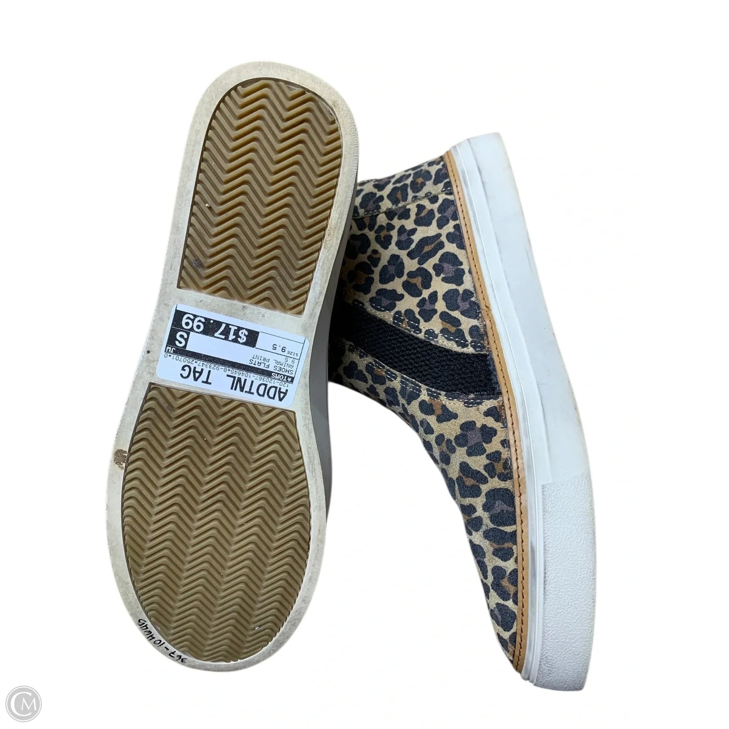 Shoes Flats By Toms In Animal Print, Size: 9.5