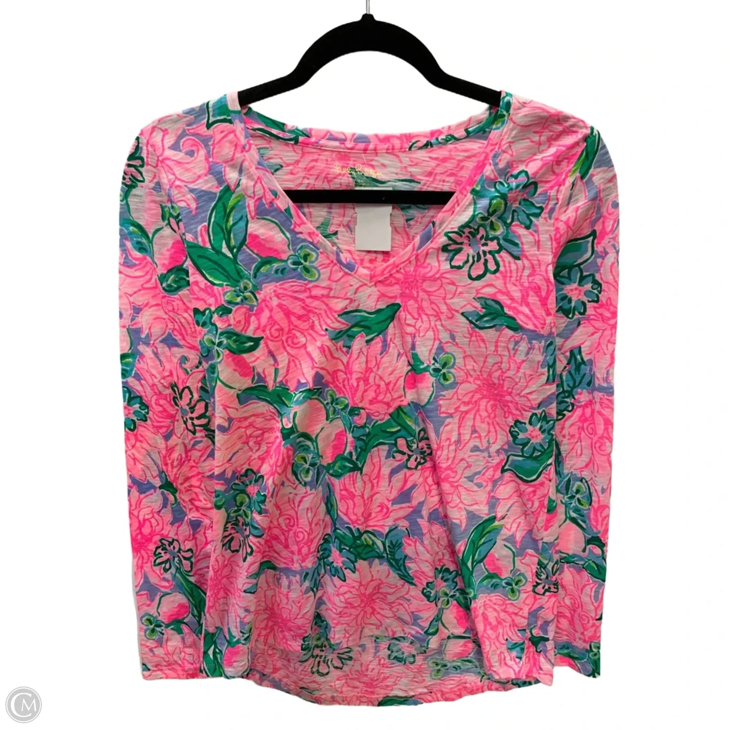 Top Long Sleeve Designer By Lilly Pulitzer In Pink, Size: Xxs