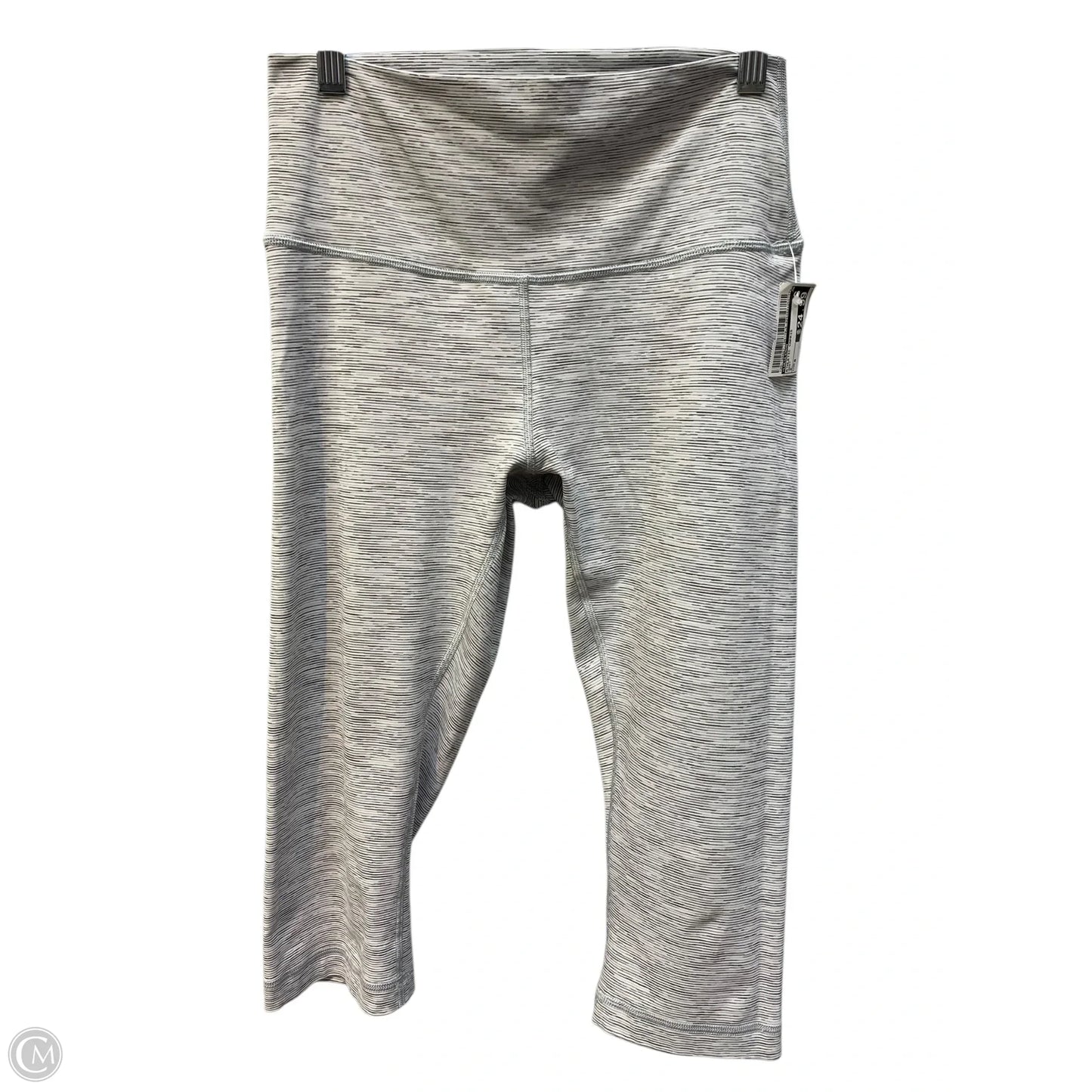 Athletic Capris By Lululemon In Grey, Size: 8