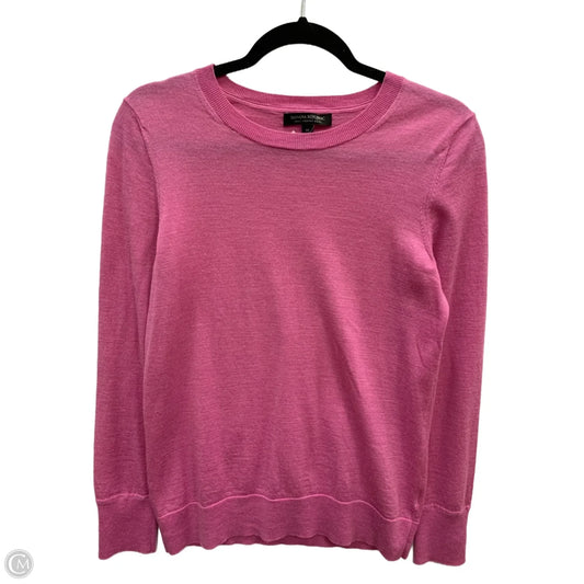 Sweater By Banana Republic In Pink, Size: M