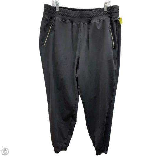 Athletic Pants By Livi Active In Black, Size: 18