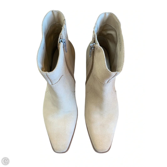 Boots Ankle Heels By Dolce Vita In Beige, Size: 8