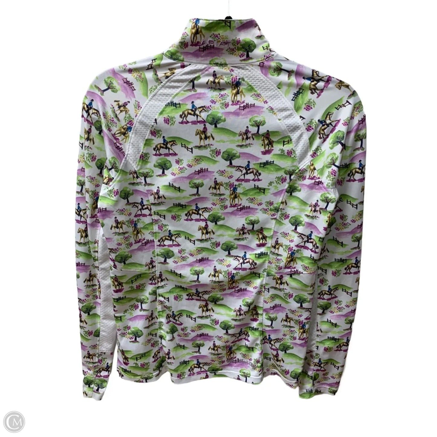 Athletic Top Long Sleeve Crewneck By Ariat In Multi-colored, Size: Xs