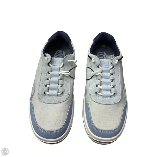 Shoes Flats By Hey Dude In Blue, Size: 8