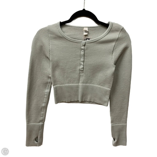 Top Long Sleeve By Aerie In Green, Size: Xs