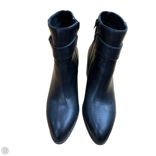 Boots Ankle Heels By Aerosoles In Black, Size: 7