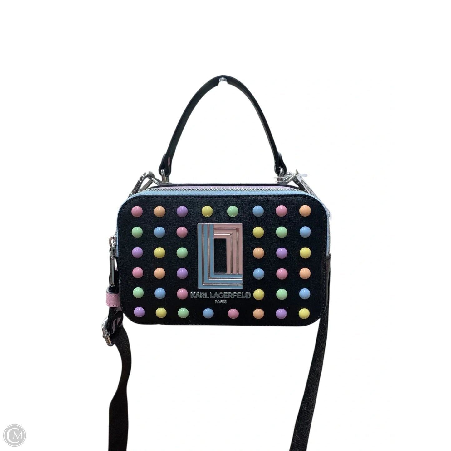 Crossbody Designer By Karl Lagerfeld, Size: Medium
