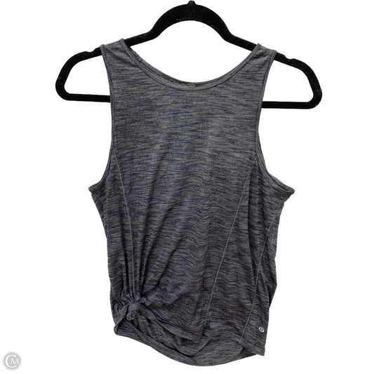 Athletic Tank Top By Lululemon In Grey, Size: 4
