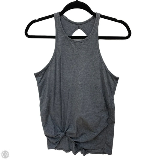 Athletic Tank Top By Lululemon In Grey, Size: 4