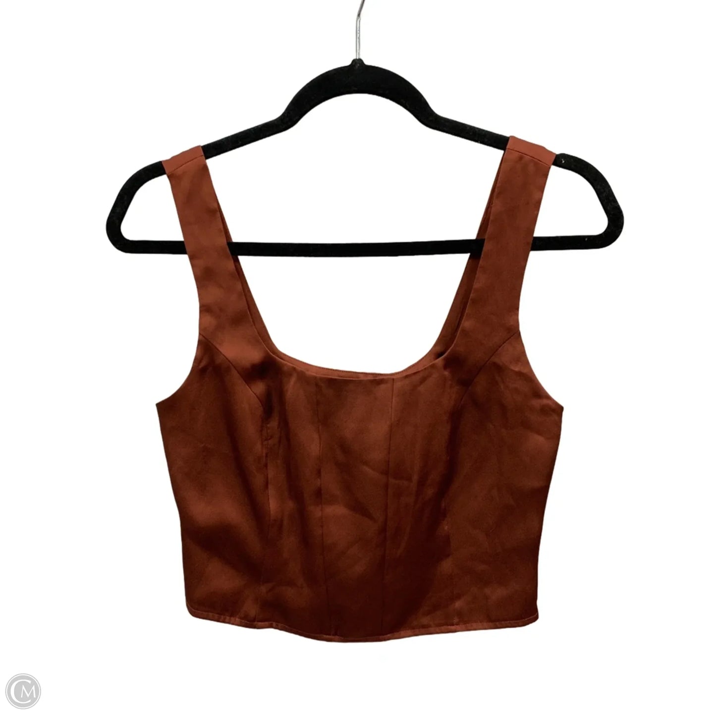 Top Sleeveless By Express In Orange, Size: Xs