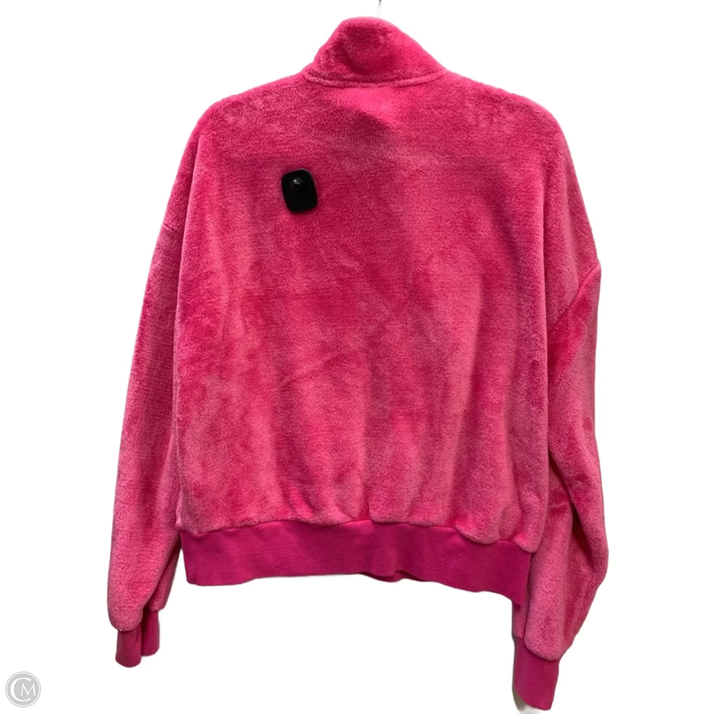 Sweatshirt Collar By Clothes Mentor In Pink, Size: L