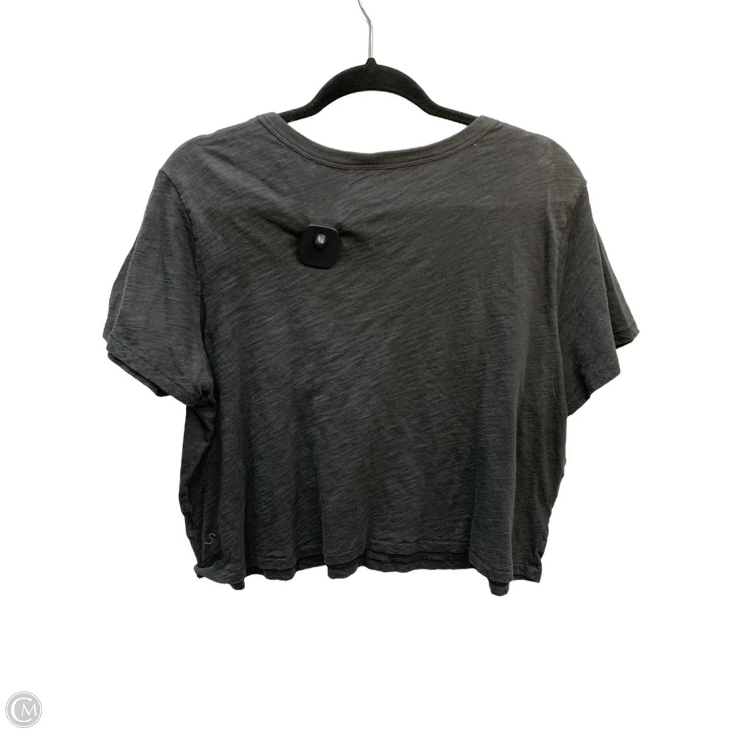 Top Short Sleeve Basic By Old Navy In Grey, Size: Xl