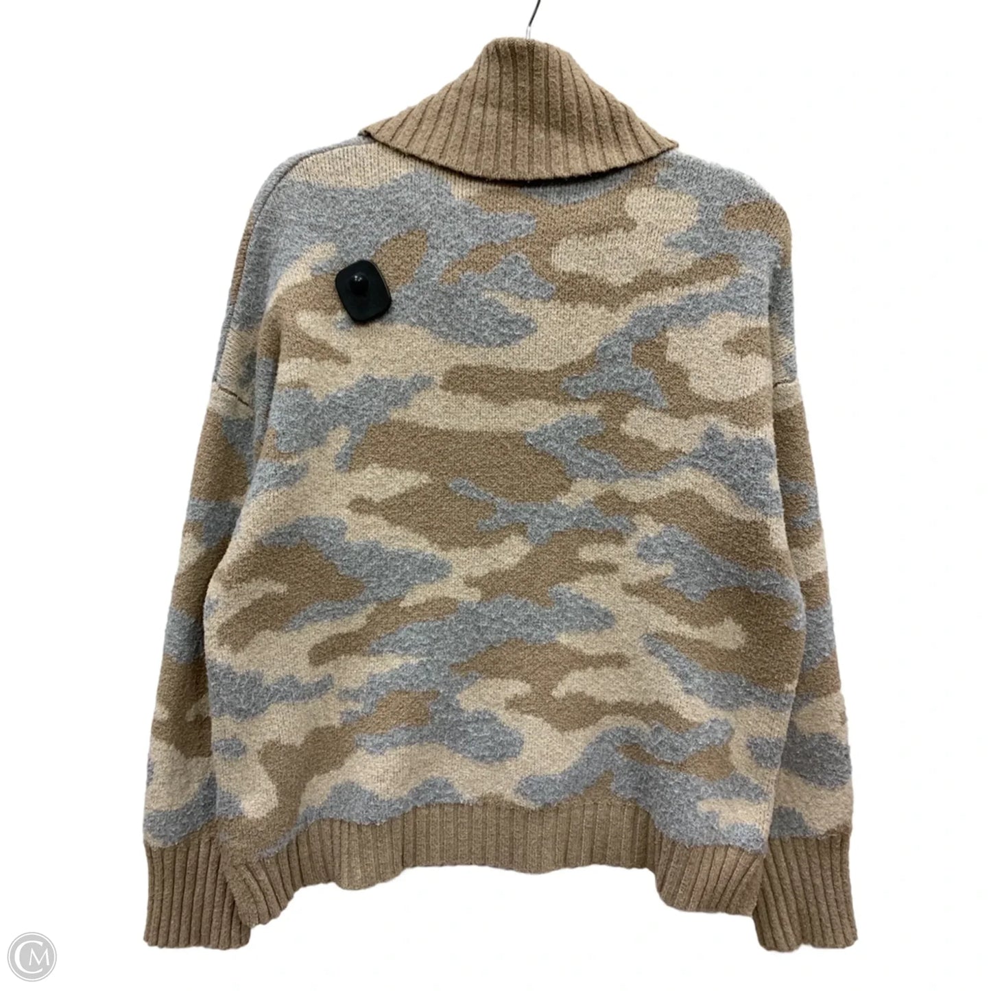 Sweater By Christian Siriano In Camouflage Print, Size: Xl
