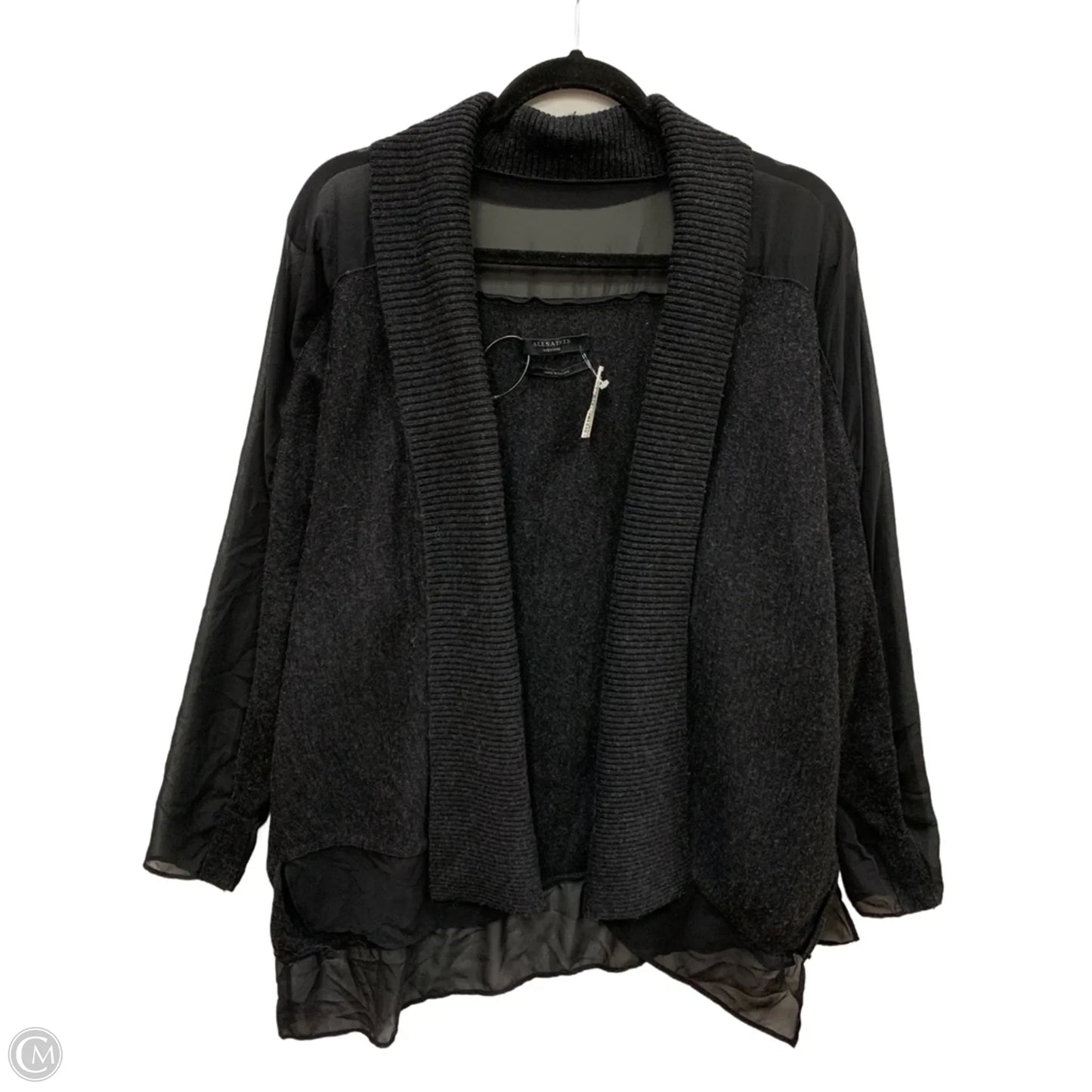 Cardigan Designer By All Saints In Black, Size: M