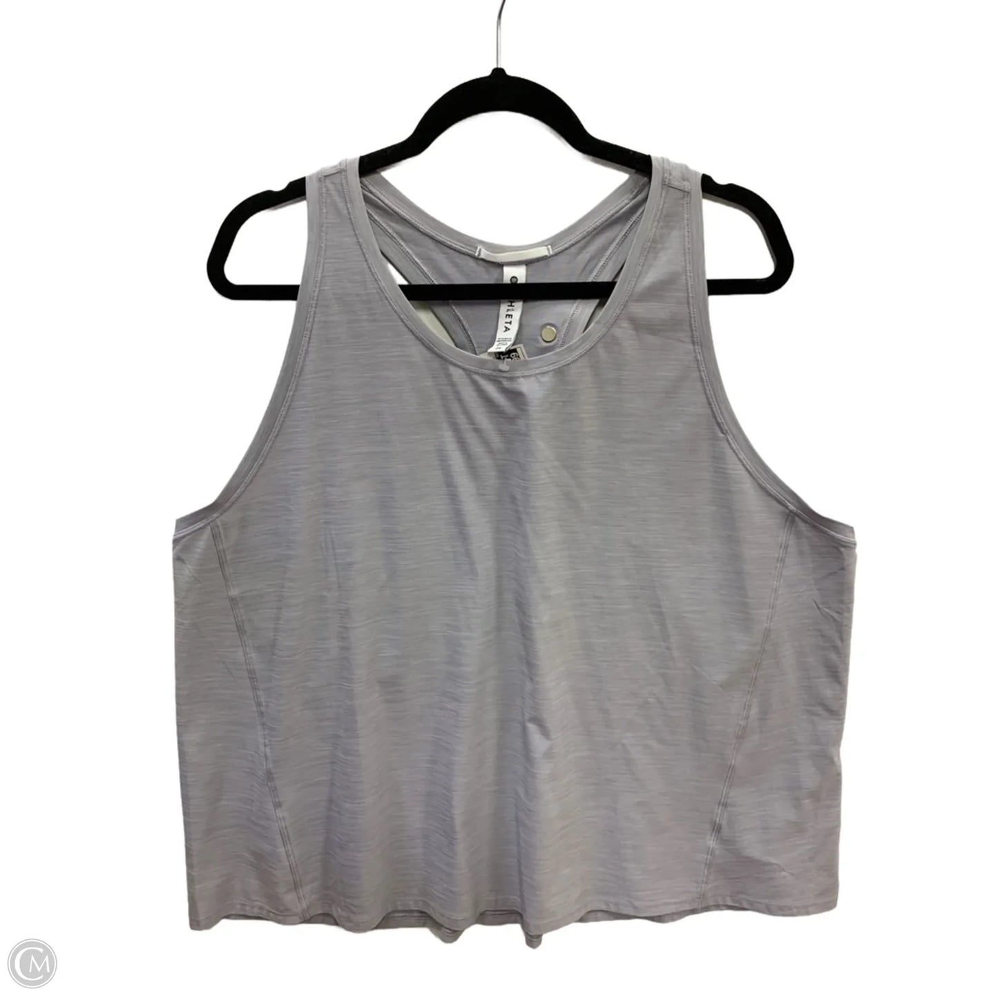 Athletic Tank Top By Athleta In Grey, Size: 2x