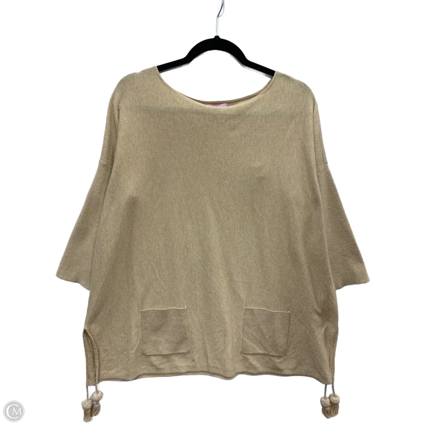 Sweater Designer By Lilly Pulitzer In Tan, Size: M