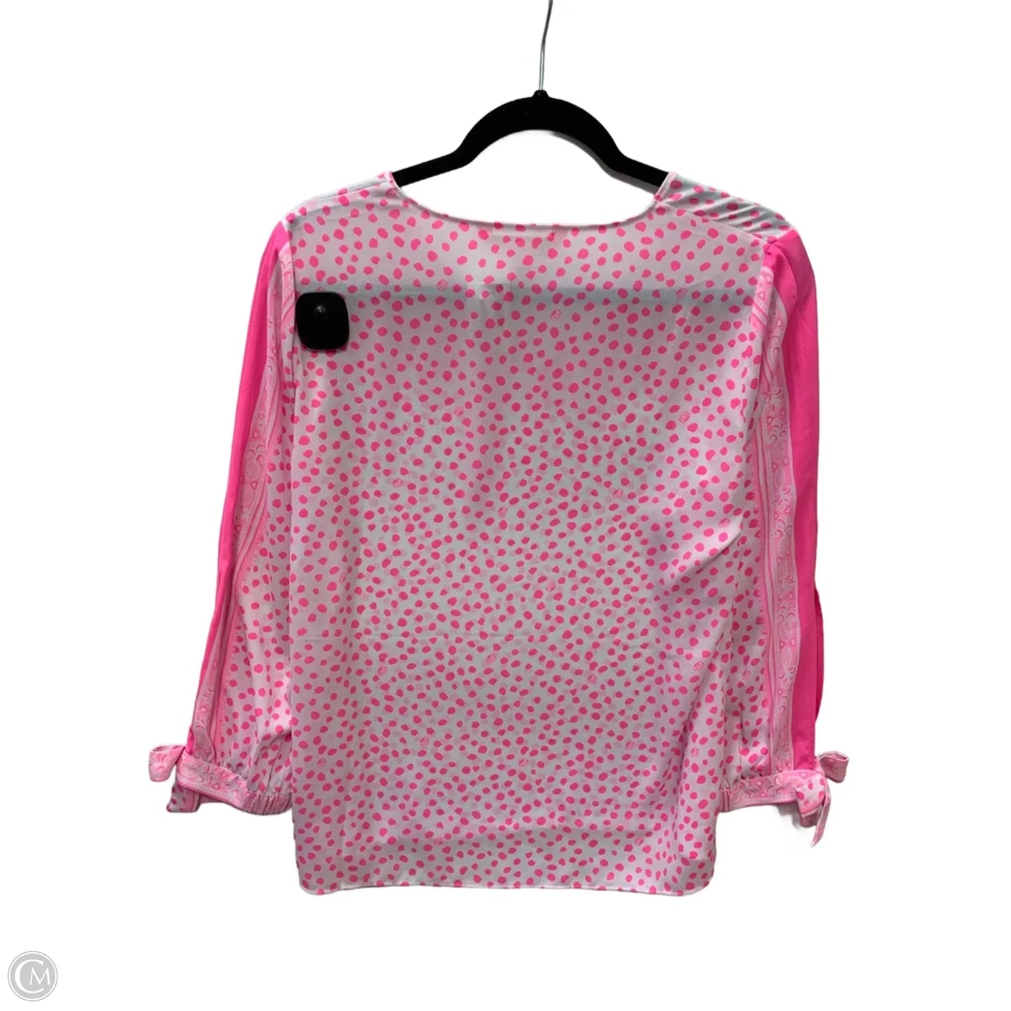 Top Long Sleeve Designer By Lilly Pulitzer In Pink, Size: S