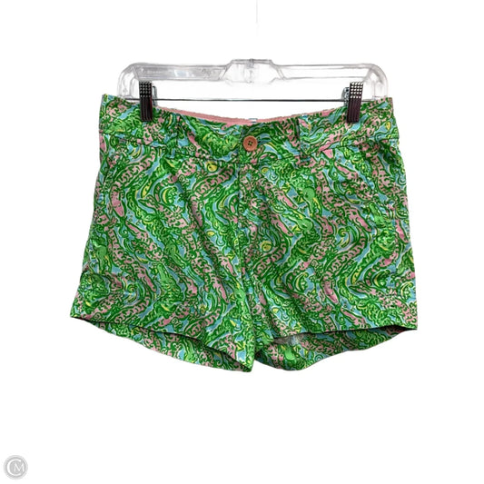 Shorts Designer By Lilly Pulitzer In Green, Size: 2