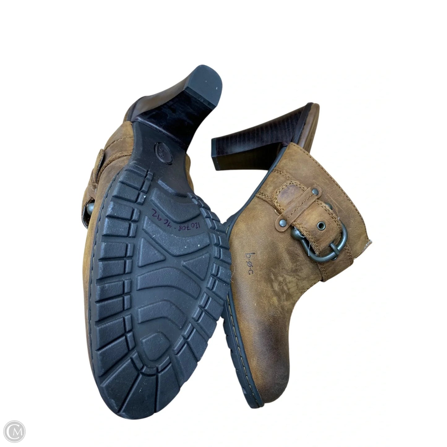 Shoes Heels Block By Boc In Brown, Size: 11