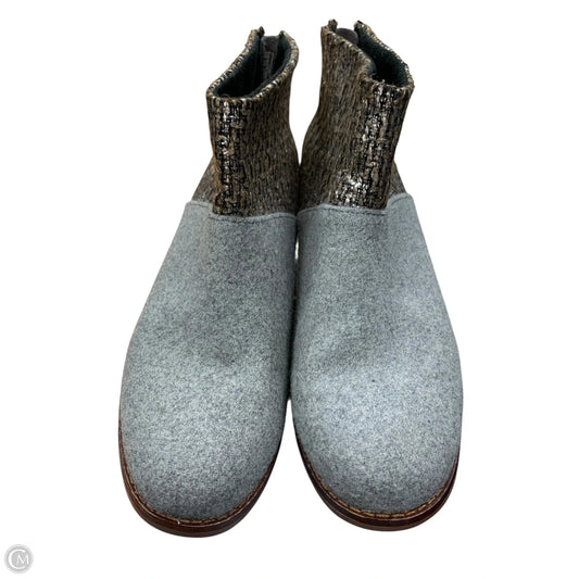 Boots Ankle Heels By Toms In Grey, Size: 7