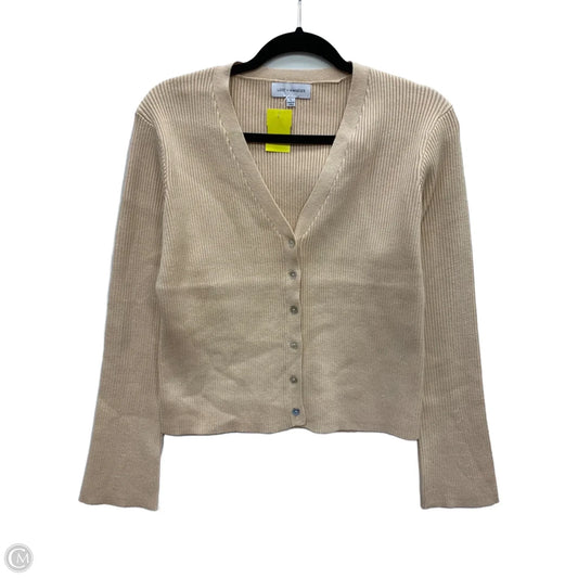 Sweater Cardigan By Clothes Mentor In Pink, Size: L