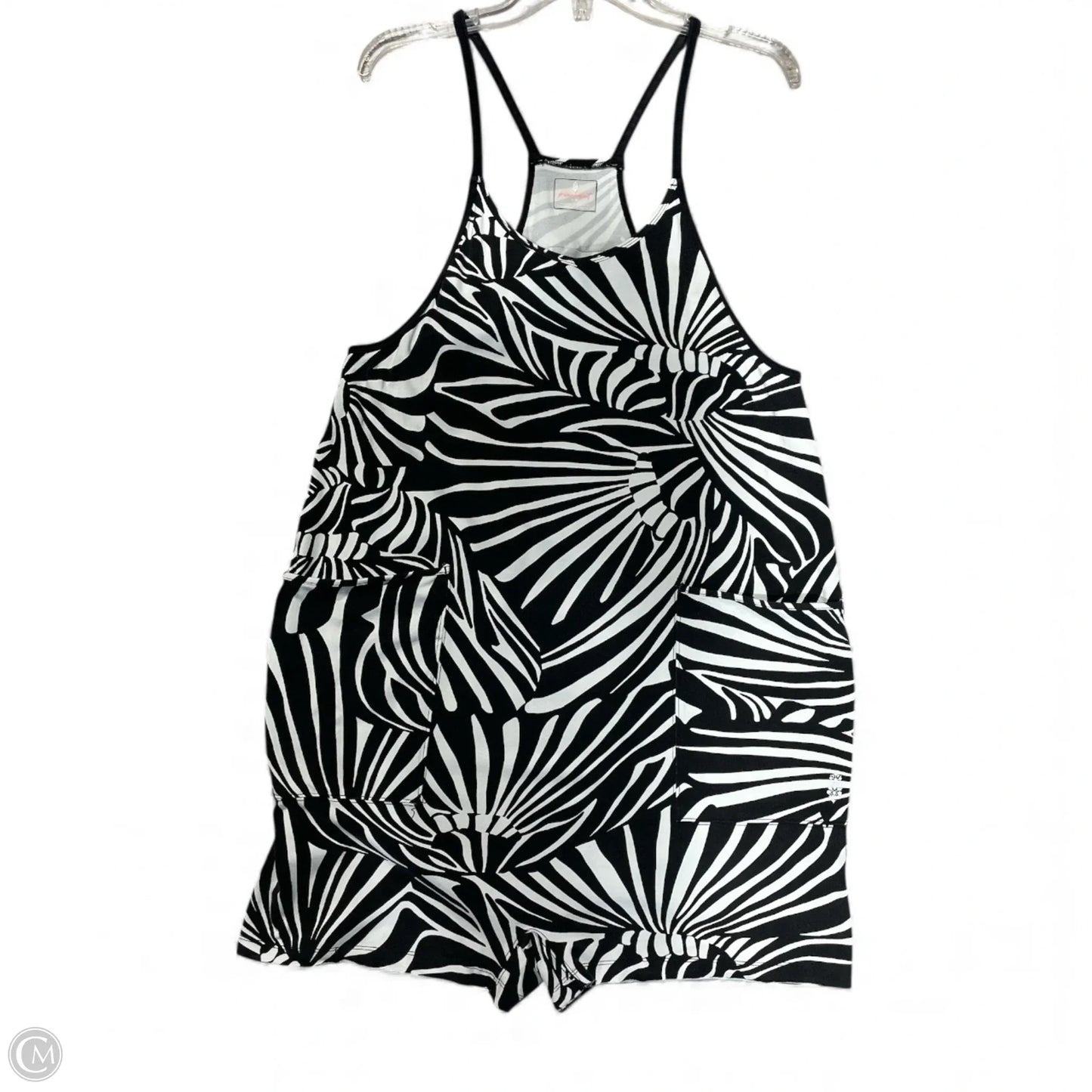 Romper By Free People In Black & White, Size: S