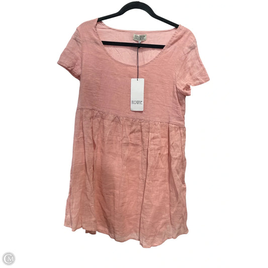 Dress Casual Midi By Clothes Mentor In Pink, Size: S