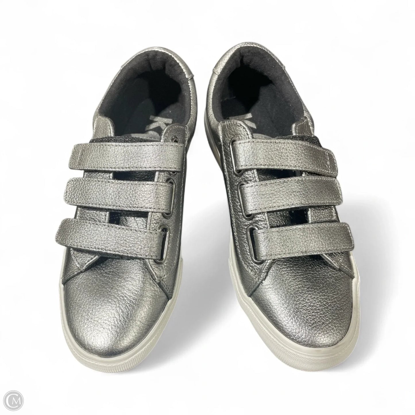 Shoes Sneakers By Keds In Silver, Size: 6.5