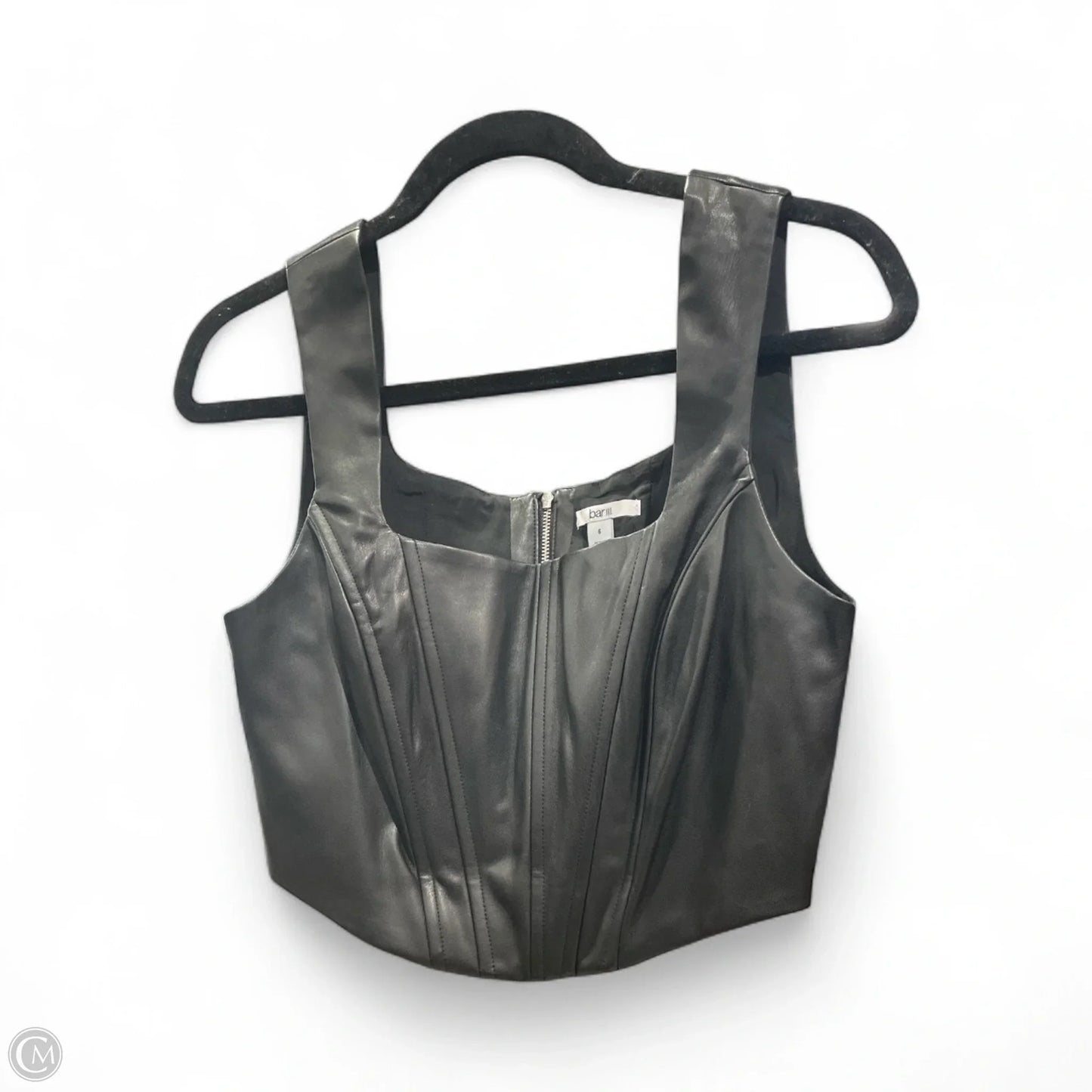 Top Sleeveless By Bar Iii In Black, Size: 6