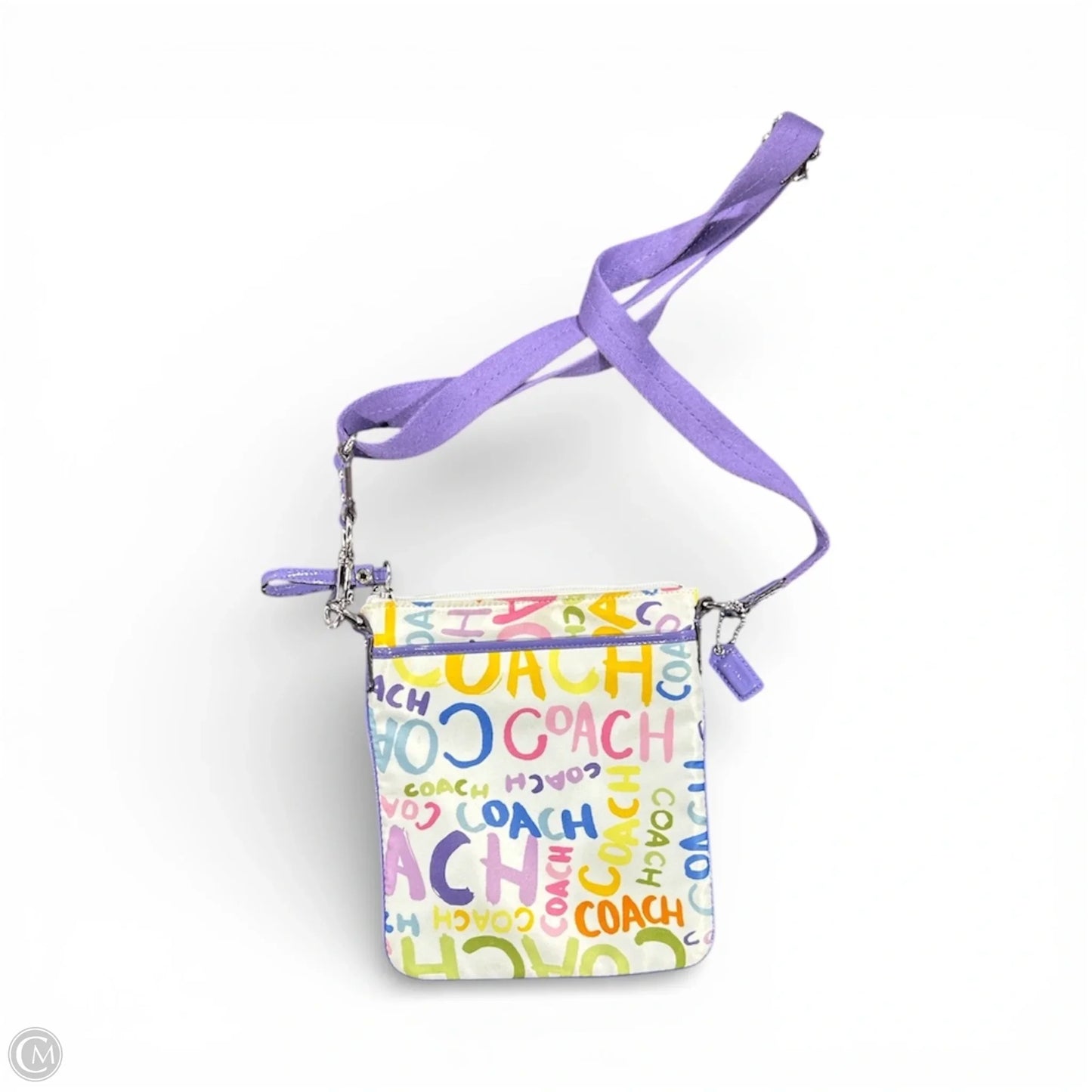 Crossbody Designer By Coach, Size: Small